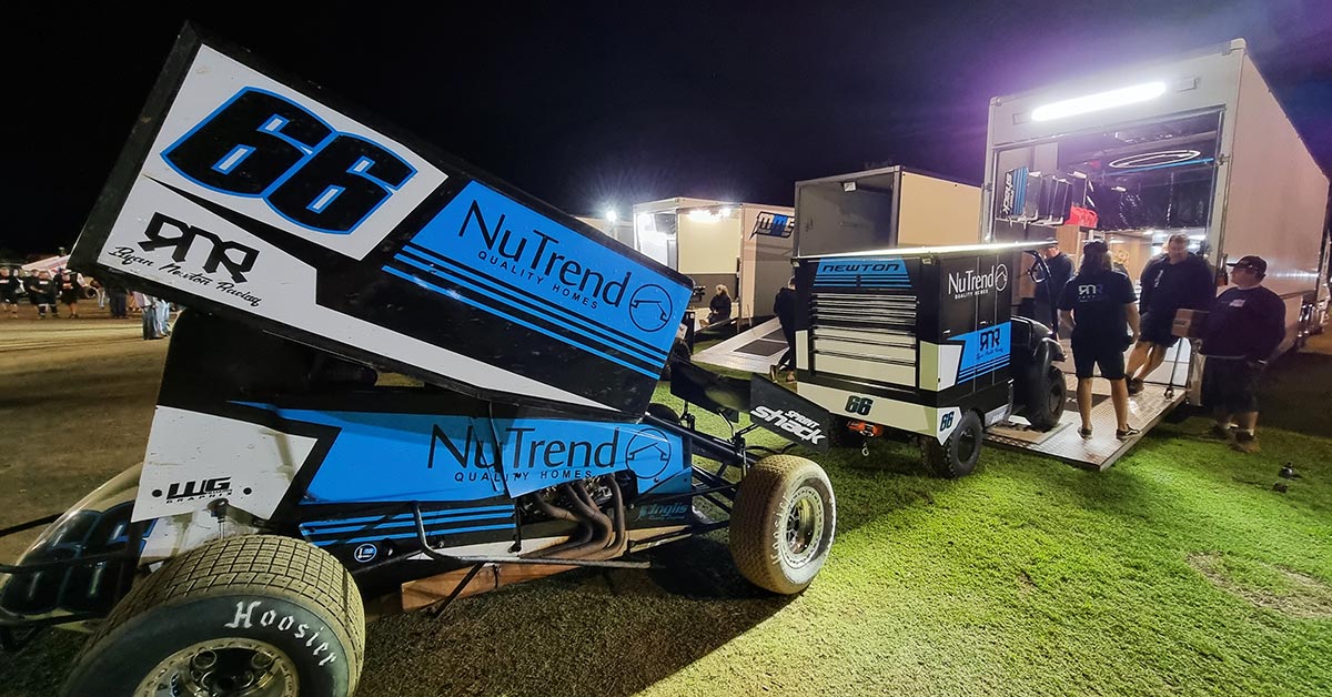 Ryan Newton Racing Sprintcar Toowoomba