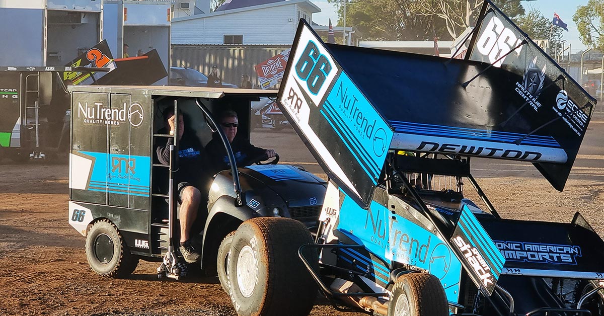 Ryan Newton Racing Archerfield Sprintcar